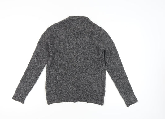 Jack Wills Men's Grey Wool Pullover Jumper S