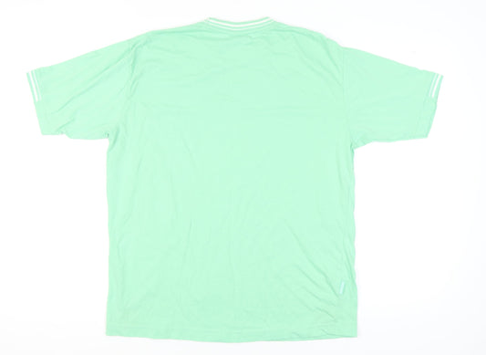 Slazenger Men's Green Short Sleeve T-Shirt L