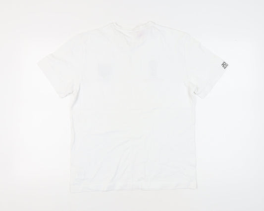 FIFA England Men's White T-Shirt M World Cup 2018