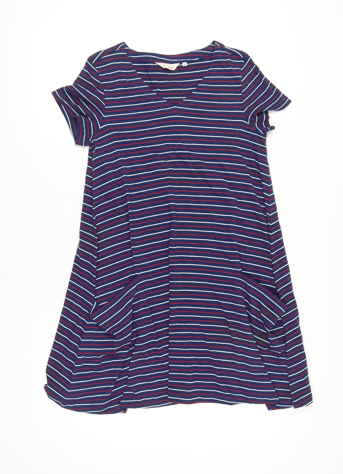 Seasalt Cornwall Women's Multicoloured Striped T-Shirt Dress