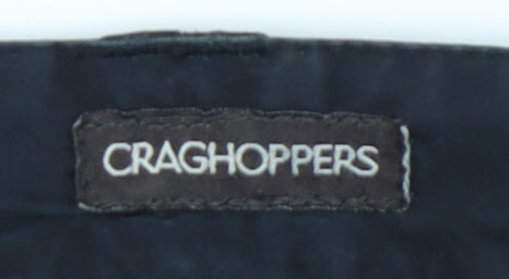 Craghoppers Mens Black Cargo Trousers 34 Casual Travel