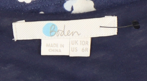 Boden Women's Multicoloured Floral Dress Size 10