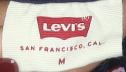 Levi's Men's Blue Pullover Hoodie - M