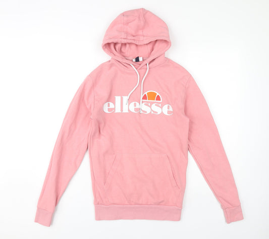 Ellesse Women's Pink Pullover Hoodie Size 6