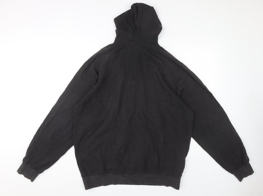 Puma Men's Black XL Pullover Hoodie with Logo
