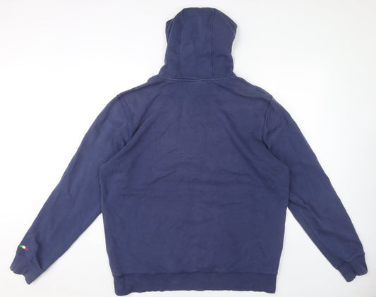 Kappa Men's Blue Pullover Hoodie XL