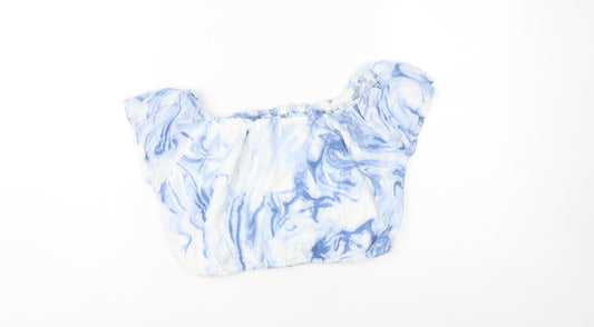 Hollister Women's Blue Blouse, Size M