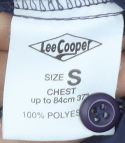 Lee Cooper Men's Blue Casual Shirt - Size S