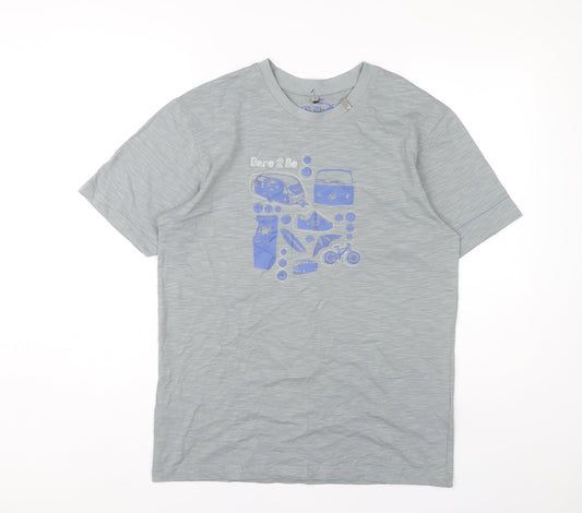 Mens UK Size M Dare 2B Grey Cotton T-Shirt