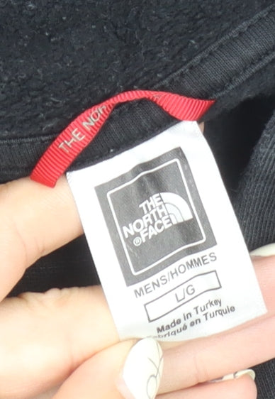 The North Face Men's Black Pullover Hoodie - L