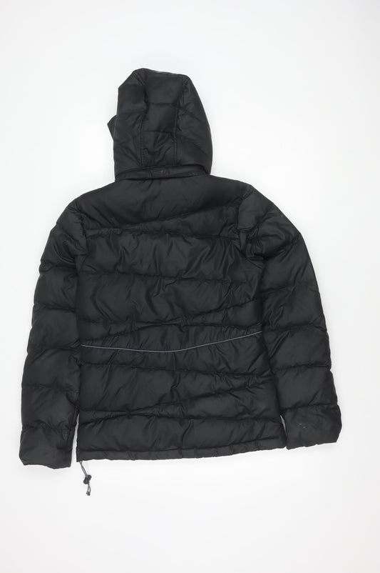 Nike Women's Black Puffer Jacket Size S