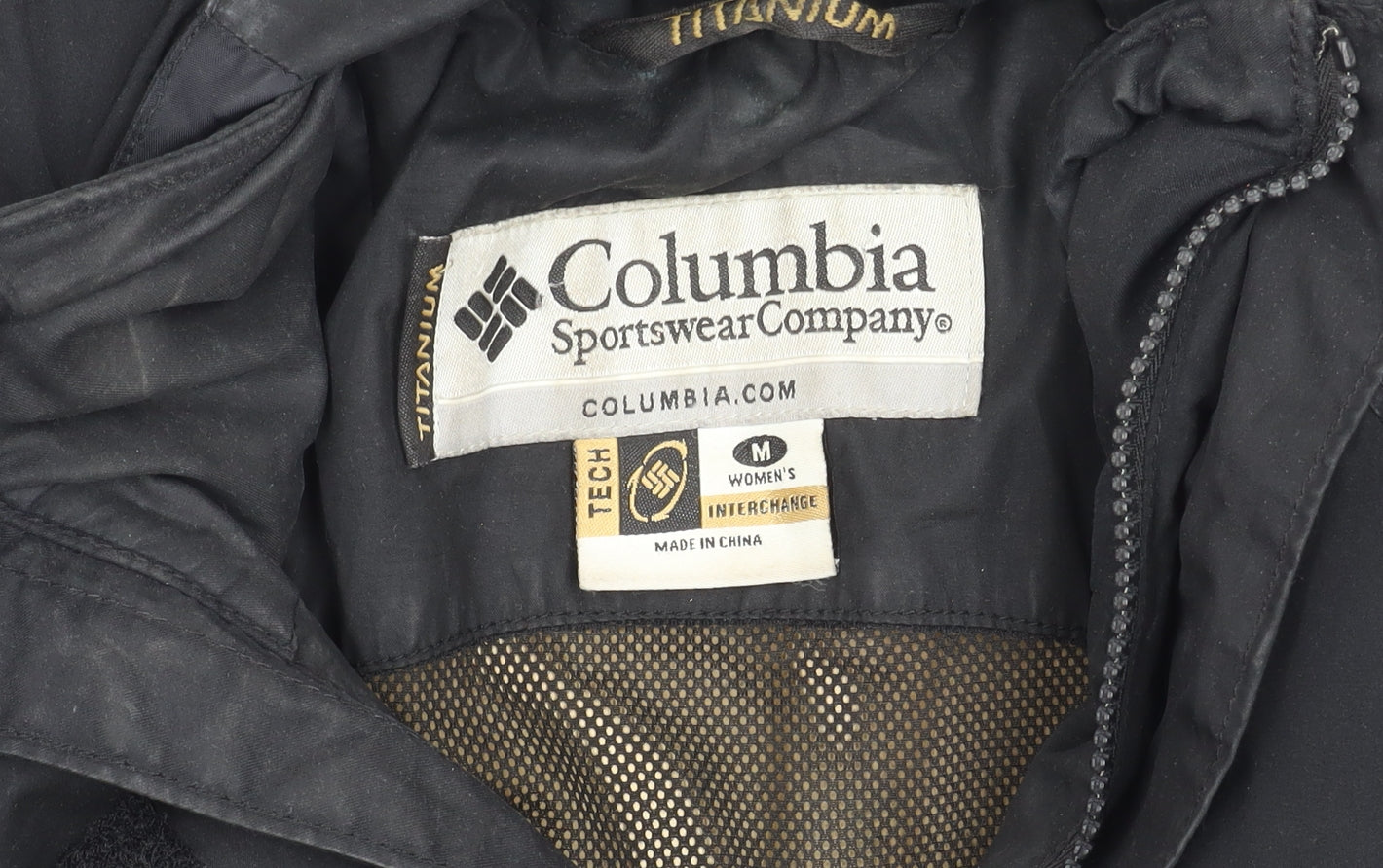 Columbia Women's Black Waterproof 3-in-1 Jacket M