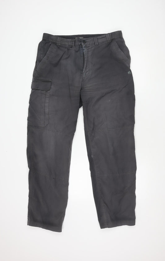 Craghoppers Men's Black Cargo Trousers 34