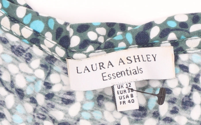Laura Ashley Women's Multicoloured Floral Blouse, Size 12
