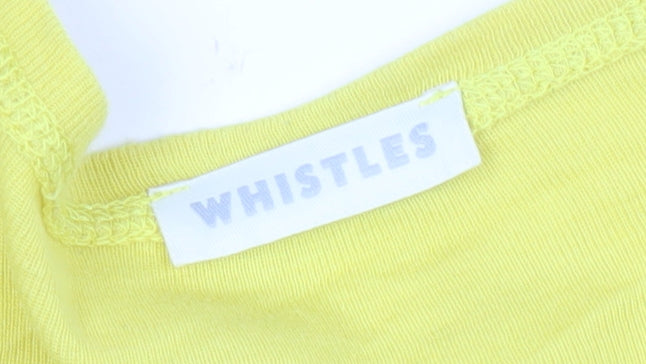 Whistles Women's Multicoloured Striped T-Shirt, Size 6
