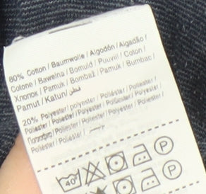 Jack & Jones Men's Blue Graphic Print T-Shirt M