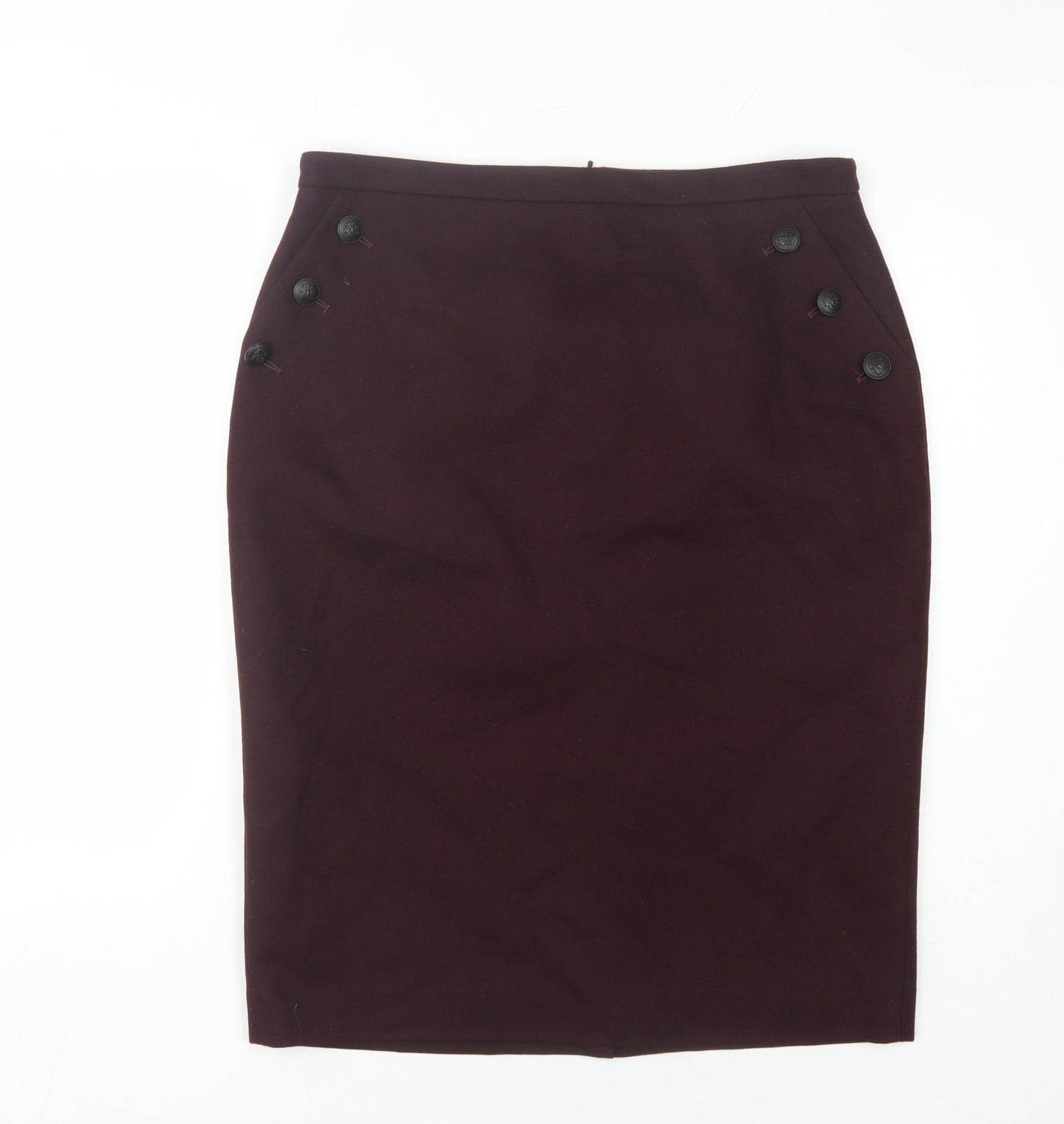 Hobbs Women’s Brown Pencil Skirt Size 14 Business