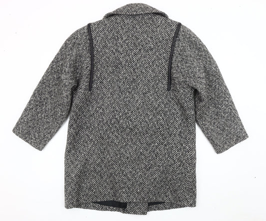 Julius Women's Grey Wool Pea Coat Size 10