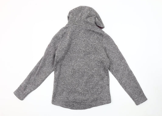 Trespass Grey Women's Hooded Jacket, Size 12, Casual Wear