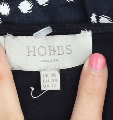 Hobbs Women's Multicoloured Floral Dress Size 16