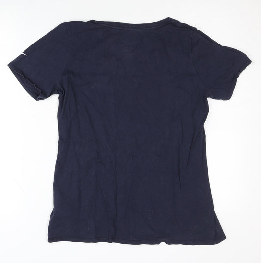 Nike Blue Women's T-Shirt, L, Bears Sports Casual