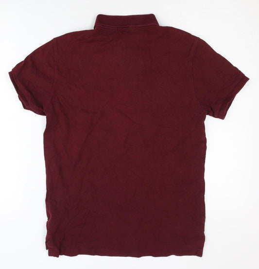 Polo Ralph Lauren Men's Red Slim Fit Polo S