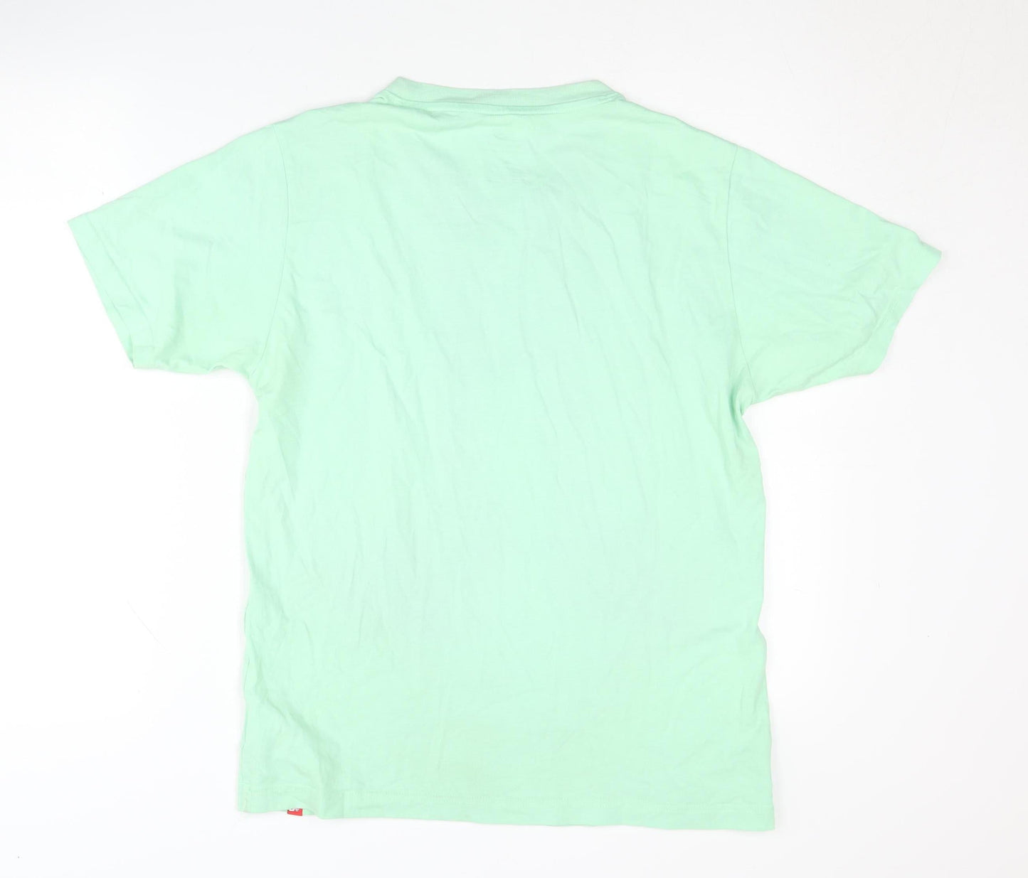 New Balance Men's Green Short Sleeve T-Shirt