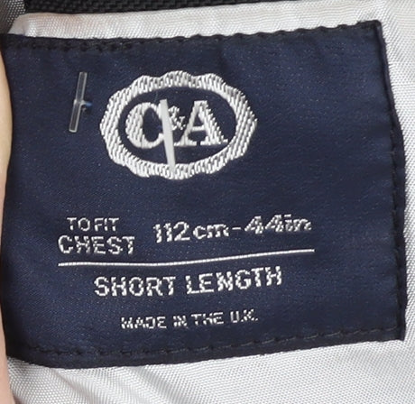 Additional view of C&A Men's Black Blazer, size 44, Formal Short Length