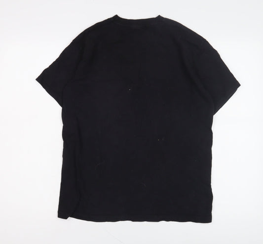 Jack Daniel's Black T-Shirt, M, Unisex Fit, Short Sleeve