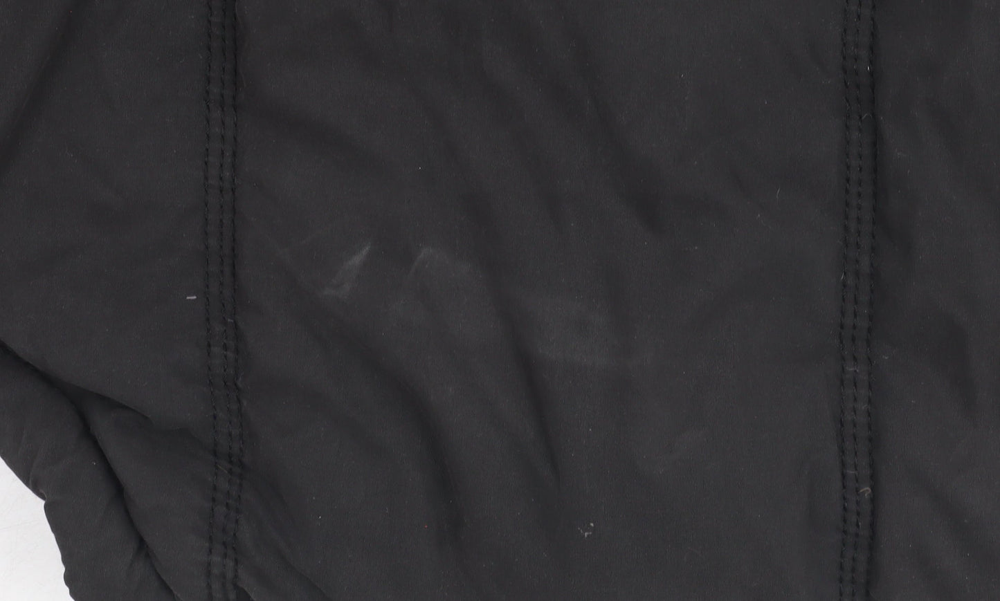 Superdry Men's Black XL Puffer Waistcoat Hooded