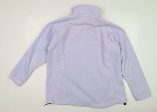 Craghoppers Women's Purple Fleece Jacket Size 14