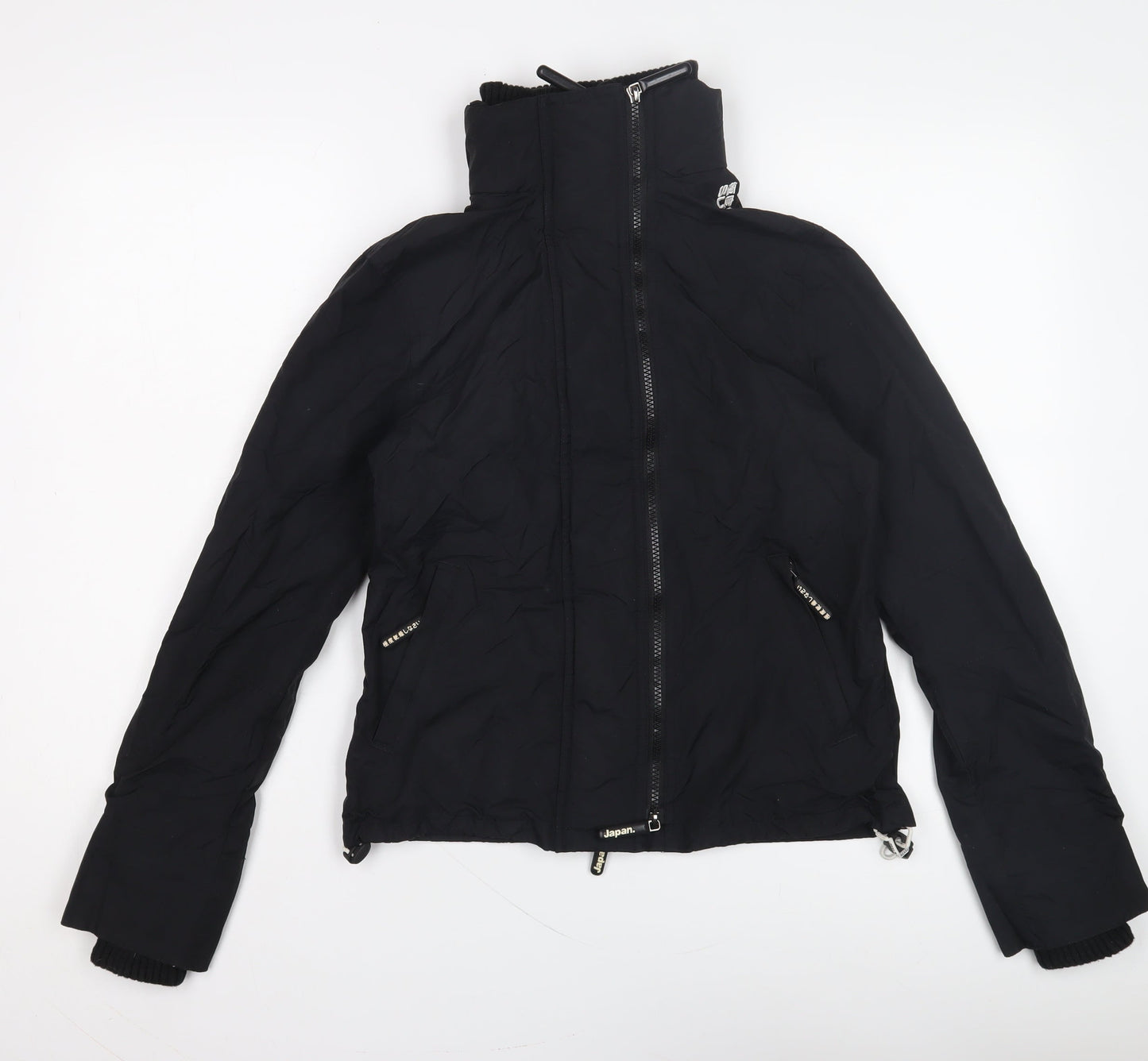 Superdry Women's Black Windbreaker Jacket S