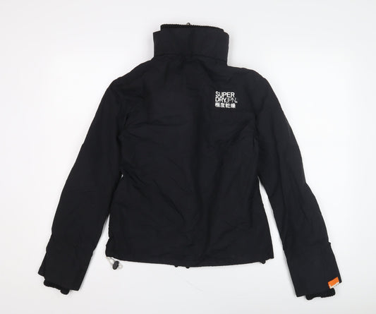 Superdry Women's Black Windbreaker Jacket S