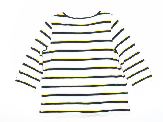 Marks and Spencer Women’s Multicoloured 3/4 Sleeve Top