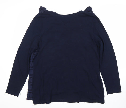 Womens UK Size L Klass Blue Polyamide Blend T-Shirt
