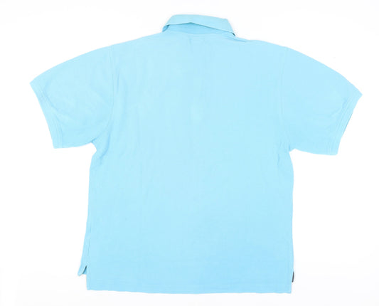 Pierre Cardin Men's Blue XL Polo Shirt