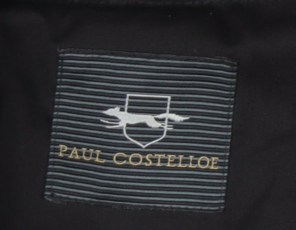 Paul Costelloe Men's Black Dress Pants 36 Regular