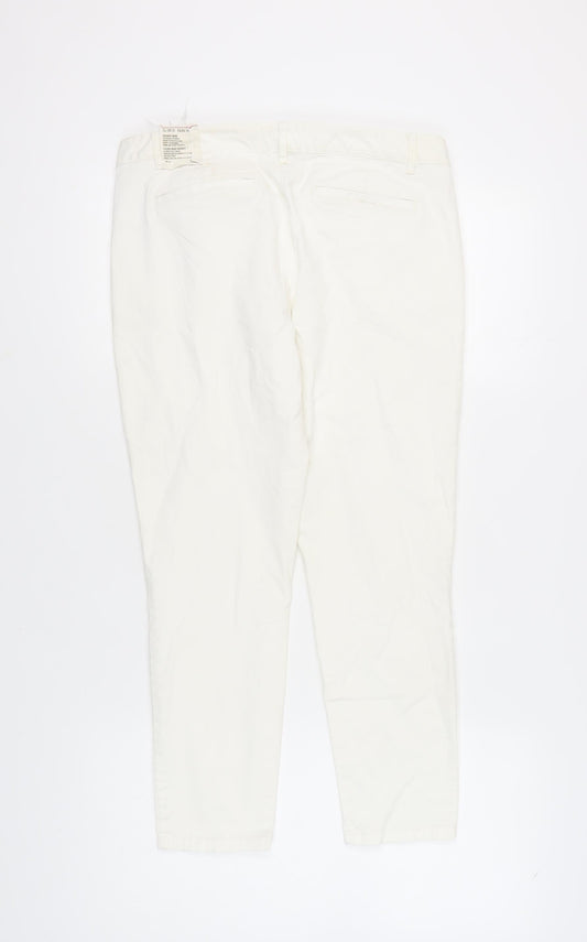 Gap Women's Ivory Khakis Size 12