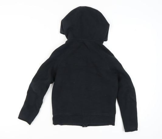 Nike Girls Black Full Zip Hoodie M