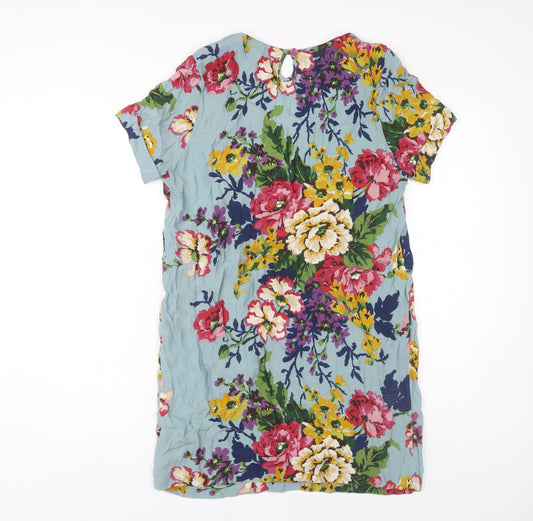 Joules Women's Multicoloured Floral Dress Size 12