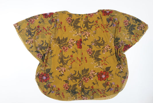 Joe Browns Women's Multicoloured Floral Tunic T-Shirt Size 22