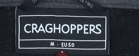 Craghoppers Men's Black Medium Fleece Zip Sweatshirt
