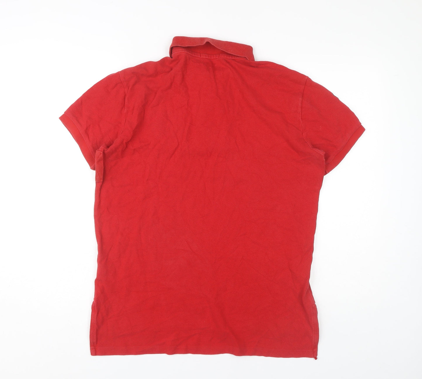 Polo Ralph Lauren Men's Red Polo Shirt, Size M