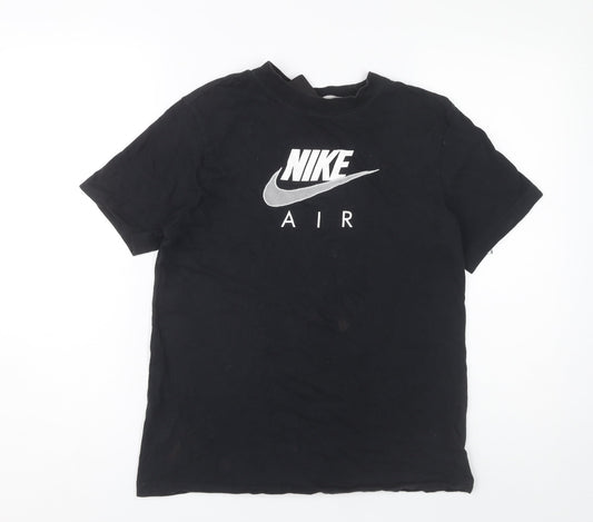 Mens UK Size XS Nike Black Cotton T-Shirt