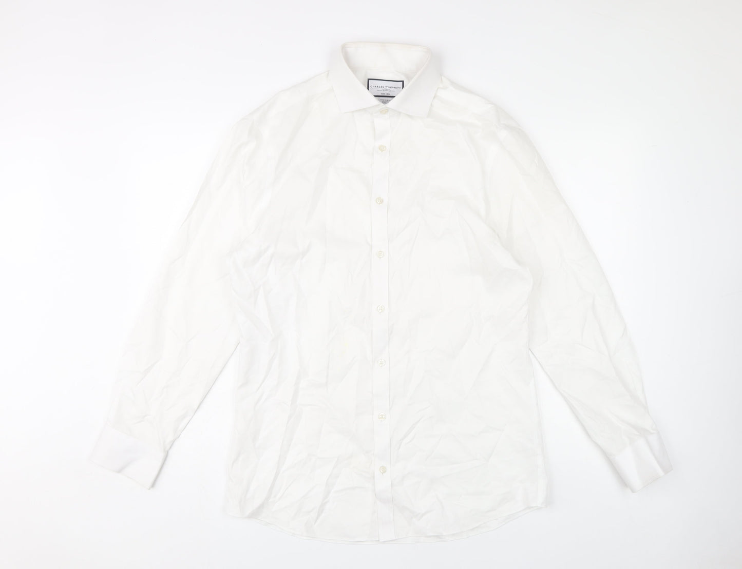 Charles Tyrwhitt Men's White Extra-Slim Dress Shirt