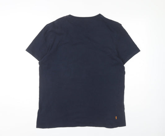 Timberland Men's Blue Slim Fit T-Shirt L