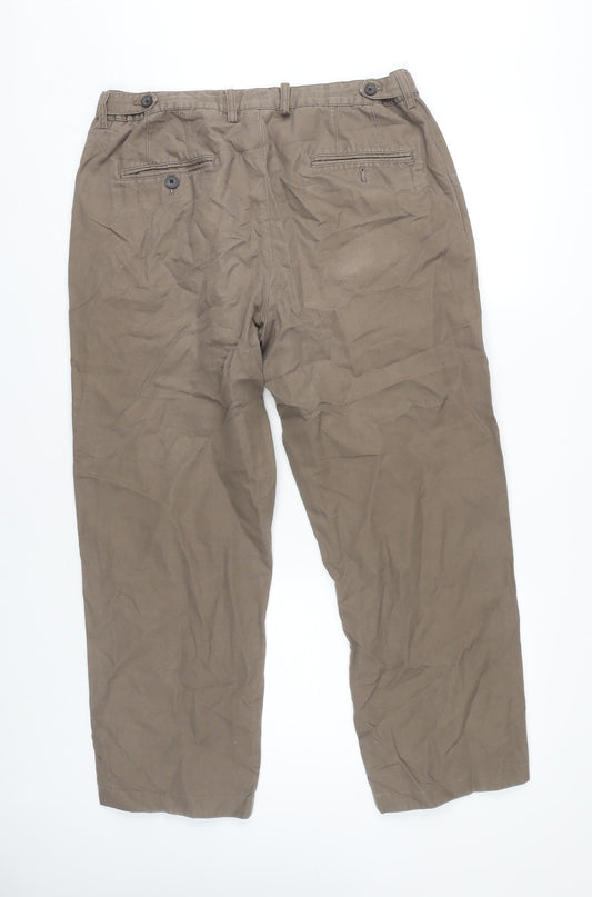 Austin Reed Men’s Brown Chino Trousers 36R