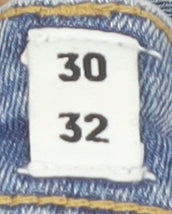 Jack & Jones Men's Blue Skinny Jeans Size 30