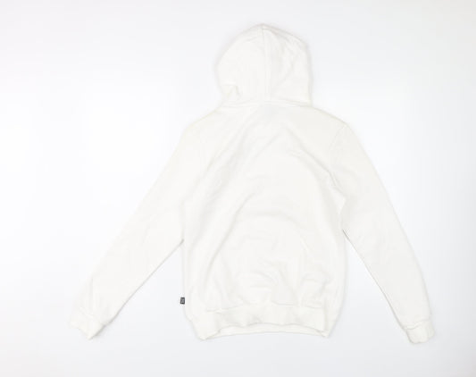 Puma Women's White S Pullover Hoodie - Casual, Gym