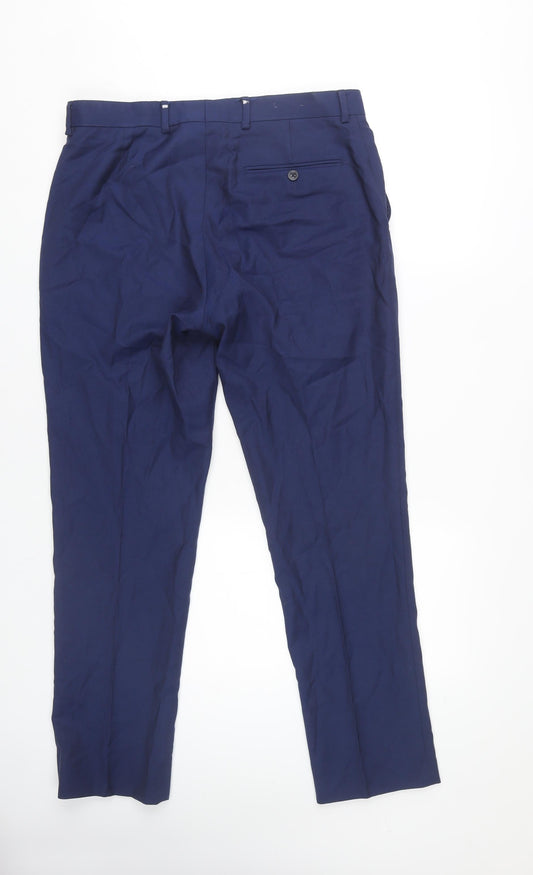 Charles Tyrwhitt Men's Blue Dress Pants Slim Fit